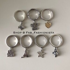 James Avery Charm Rings for sale